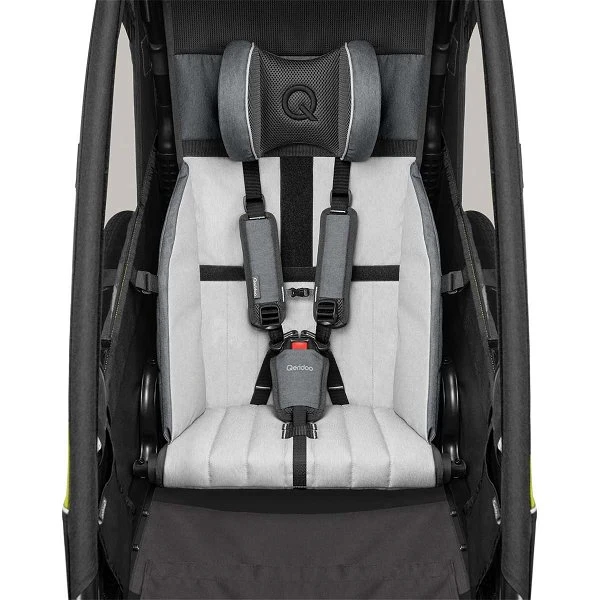 Qeridoo Sportrex 1 Fahrradanhänger Jeans Blue 2023 Limitiertes Design 6 Qeridoo Sportrex 1 Fahrradanhänger Jeans Blue 2023 Limitiertes Design – Bild 4