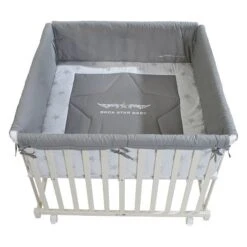 Roba Laufgitter Rock Star Baby 2 Weiß 100x100 Cm -Baby Online Shop 0246w rs2 laufgitter 100x100 300 4