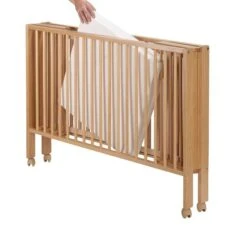 TiSsi Faltbett Aus Massiv Buche Natur Liegefläche 60 X 120 Cm Inklusive Matratze -Baby Online Shop 02 049 1