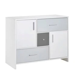 Schardt Candy Grey Wickelkommode Weiß/seidengrau/platingrau - Inkl. Wickelaufsatz -Baby Online Shop 05 850 24 00 candy grey wickelkommode ohne ansatz 3