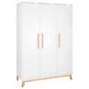 Schardt Venice Kleiderschrank 3T Dekor Weiß / Massivholz Buche Geölt -Baby Online Shop 06 231 02 03 venice schrank 3 tueren vlgmqk4p5zu88do8