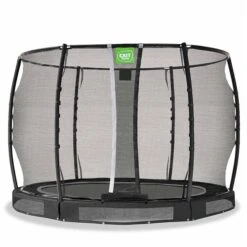 EXIT TOYS EXIT Allure Premium Bodentrampolin Ø 305 Cm Schwarz Inkl. Sicherheitsnetz