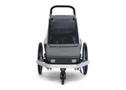 Croozer Kid Keeke 1 Mountain Grey 2in1 Fahrradanhänger & Buggy-Set -Baby Online Shop 08 121001523 croozer keeke 1 mountain grey front