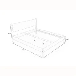 Nature Kid Fabi Familienbett Weiß 180 X 200 Cm Doppeltbett Und 90 X 200 Cm Einzelliege 16 Nature Kid Fabi Familienbett Weiß 180 X 200 Cm Doppeltbett Und 90 X 200 Cm Einzelliege -Baby Online Shop 100230 familienbett180x200 skizze