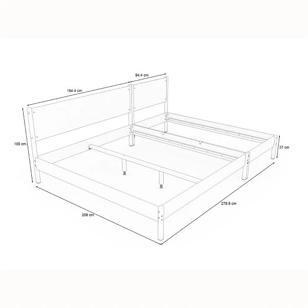 Nature Kid Fabi Familienbett Weiß 180 X 200 Cm Doppeltbett Und 90 X 200 Cm Einzelliege 10 Nature Kid Fabi Familienbett Weiß 180 X 200 Cm Doppeltbett Und 90 X 200 Cm Einzelliege – Bild 8