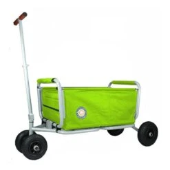 Beachtrekker LiFe Bollerwagen GrĂĽn Stabil Und Leicht Inkl. Feststellbremse