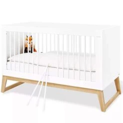 Pinolino Bridge Sparset Breit Inkl. Wandregal Kinderbett & Wickelkommode -Baby Online Shop 113466 02 2