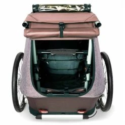 Croozer Kid Vaaya 1 Blossom Red 2in1 Fahrradanhänger & Buggy-Set -Baby Online Shop 121001122 croozer kid vayaa 1 blossom red kofferraum geoeffnet