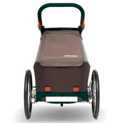 Croozer Kid Vaaya 1 Blossom Red 2in1 Fahrradanhänger & Buggy-Set -Baby Online Shop 121001122 croozer kid vayaa 1 blossom red rueckansicht