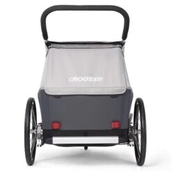 Croozer Kid Keeke 2 Stone Grey 2in1 Fahrradanhänger & Buggy-Set -Baby Online Shop 121001620 croozer kid keeke 2 rueck stone grey 2020 web 1
