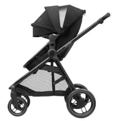 Maxi-Cosi Zelia3 Kinderwagen Essential Black Ab Geburt Bis Ca 4 Jahre Nutzbar -Baby Online Shop 1210672111 2021 maxicosi stroller zelia3 essentialblack side adjustablecanopy