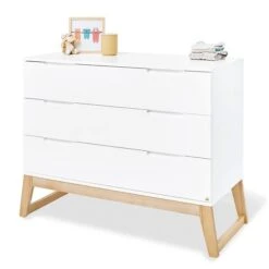 Pinolino Bridge Sparset Breit Inkl. Wandregal Kinderbett & Wickelkommode -Baby Online Shop 133466b 02 2