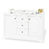 Pinolino Emilia Wickelkommode Extrabreit 3 Schubkästen, 2 Türen