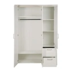 Roba Felicia Kleiderschrank 3-türig Zum Spitzenpreis 5 Roba Felicia Kleiderschrank 3-türig Zum Spitzenpreis -Baby Online Shop 1631775 kleiderschrank 3trg offen frontal 300