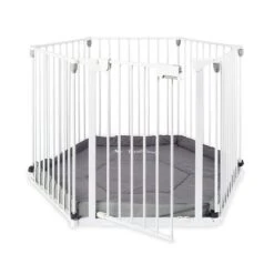 Pinolino Konfigurationsgitter - Weiß Inkl. Bodenmatte - Laufgitter Oder Schutzgitter