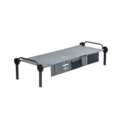 Disc-O-Bed Seitentasche Grau Für Sol-O-Cot Mit Klettverschluss