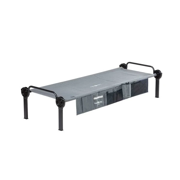 Disc-O-Bed Seitentasche Grau Für Sol-O-Cot Mit Klettverschluss 3 Disc-O-Bed Seitentasche Grau Für Sol-O-Cot Mit Klettverschluss