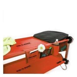 Kid-O-Bunk Campingbett Rot Mit Seitentaschen Etagenbett Von Disc-O-Bed -Baby Online Shop 19808krd organizerkob red 02