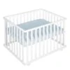 Roba Laufgitter Roba Style Türkis Weiß, 75x100 Cm -Baby Online Shop 202100wev231 laufgitter 75x100 style blau f 07
