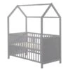 Roba Hausbett 70x140 Cm Taupe Umbaubar Zum Juniorbett -Baby Online Shop 203121tpfs hausbett70x140 f 02