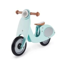 Pinolino Laufrad Wanda Mint Birke Massiv, Mint & Silber Lackiert