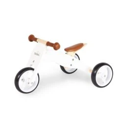 Pinolino Mini-Laufdreirad Charlie Weiß/natur Birke Massiv, Klar Und Wei Lackiert - Zum Toppreis -Baby Online Shop 239424