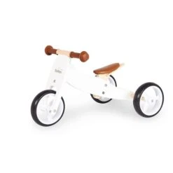 Pinolino Mini-Laufdreirad Charlie Weiß/natur Birke Massiv, Klar Und Wei Lackiert - Zum Toppreis -Baby Online Shop 239424 01 1