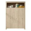 Trendteam Olivia Kleiderschrank 3-türig Eiche Sägerau -Baby Online Shop 26900
