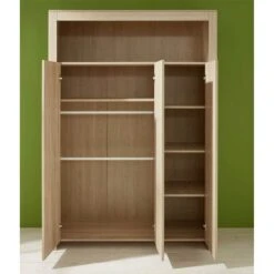 Trendteam Olivia Kleiderschrank 3-türig Eiche Sägerau 5 Trendteam Olivia Kleiderschrank 3-türig Eiche Sägerau -Baby Online Shop 26903 1