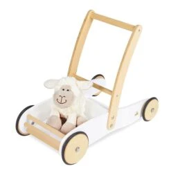 Pinolino Lauflernwagen Uli Weiß Buche Massiv - Mit Bremssystem -Baby Online Shop 269477 1