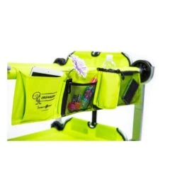 Kid-O-Bunk Campingbett Grün Mit Seitentaschen Etagenbett Von Disc-O-Bed -Baby Online Shop 30005bo kid o bunk gruen seitentasche 1