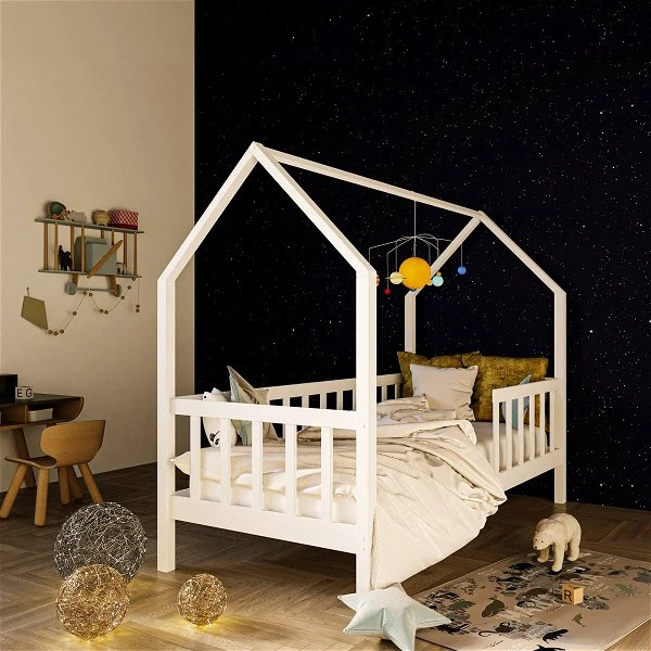 Artkid Benni Hausbett Weiß 90 X 200 Cm 3 Artkid Benni Hausbett Weiß 90 X 200 Cm