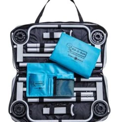 Kid-O-Bed Einzelbett Blau Mit Geradem Rahmen Das Campingbett Von Disc-O-Bed -Baby Online Shop 30105sn blau