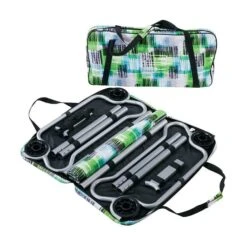 Kid-O-Bunk Campingbett Block Pattern Mit Seitentaschen Das Etagenbett Von Disc-O-Bed 12 Kid-O-Bunk Campingbett Block Pattern Mit Seitentaschen Das Etagenbett Von Disc-O-Bed -Baby Online Shop 30205b 3 bags