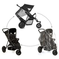 Hauck Freerider Geschwisterwagen 16 Hauck Freerider Geschwisterwagen -Baby Online Shop 4007923513040.pt08.freerider sh12 black