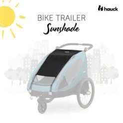 Hauck Bike Trailer Sunshade Sonnenschutz -Baby Online Shop 4007923550366.pt01.bike trailer sunshade black