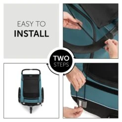 Hauck Bike Trailer Sunshade Sonnenschutz -Baby Online Shop 4007923550366.pt03.bike trailer sunshade black