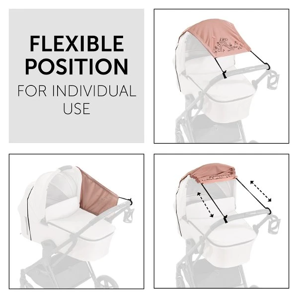 Hauck Sunshade Sonnensegel Bambi 4 Hauck Sunshade Sonnensegel Bambi – Bild 2