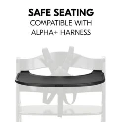 Hauck Alpha Click Tray Esstablett -Baby Online Shop 4007923661642.pt05.alpha click tray black