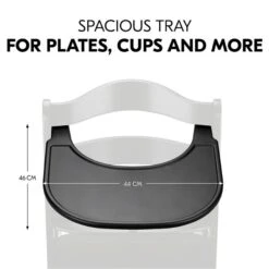 Hauck Alpha Click Tray Esstablett -Baby Online Shop 4007923661642.pt06.alpha click tray black