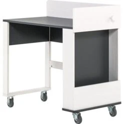 VOX Nest Schreibtisch Für Bett Multi Weiß/graphite