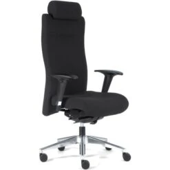 Rovo XP 4030 S4 Drehstuhl Mit Kopfstütze Semianillin-Leder