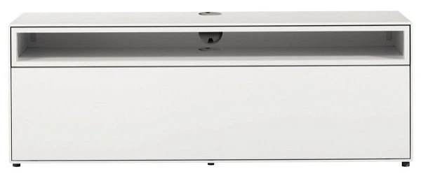 Now! By Hülsta Easy Media-Lowboard Lack-reinweiß 1 Offenes Fach, 1 Klappe 3 Now! By Hülsta Easy Media-Lowboard Lack-reinweiß 1 Offenes Fach, 1 Klappe