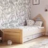 Nature Kid My House Einzelbett Natur/grau 90 X 200 Cm Inkl. Schublade 1 Nature Kid My House Einzelbett Natur/grau 90 X 200 Cm Inkl. Schublade -Baby Online Shop 466014 bergamo bett ambiente 1 1 2k