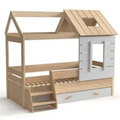 Nature Kid My House Hausbett Natur 90 X 200 Cm Inkl. Stoffdach Und Bettkasten 10 Nature Kid My House Hausbett Natur 90 X 200 Cm Inkl. Stoffdach Und Bettkasten -Baby Online Shop 466064 466074 bergamo hausbett schublade whiteroom1 1 1 2k 1