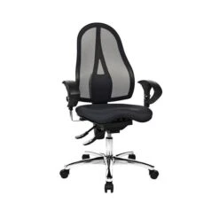 Topstar Sitness 15 Bürostuhl Schwarz Inkl. Armlehen - Schnell Lieferbar