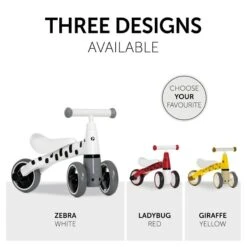 Hauck 1st Ride Three Rutscher Zebra -Baby Online Shop 4894352803022.pt04.1st ride three zebra white