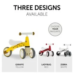 Hauck 1st Ride Three Rutscher Giraffe -Baby Online Shop 4894352803039.pt04.1st ride three giraffe yellow