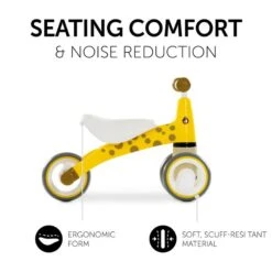 Hauck 1st Ride Three Rutscher Giraffe -Baby Online Shop 4894352803039.pt05.1st ride three giraffe yellow