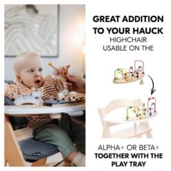 Hauck Play Moving Motorikschleife Aus Holz Für Alpha+ Spielbrett Water Animals -Baby Online Shop 4894352808034.pt02.play moving